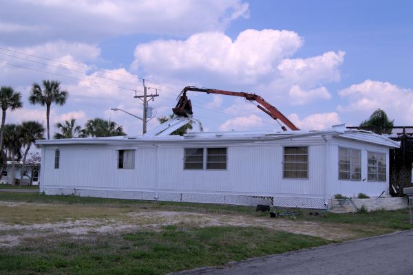 Mobile Home Demolition in Hagerstown