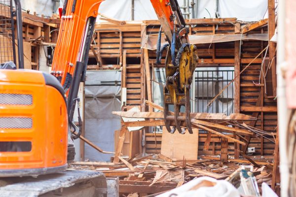 Cabin Demolition in Hagerstown